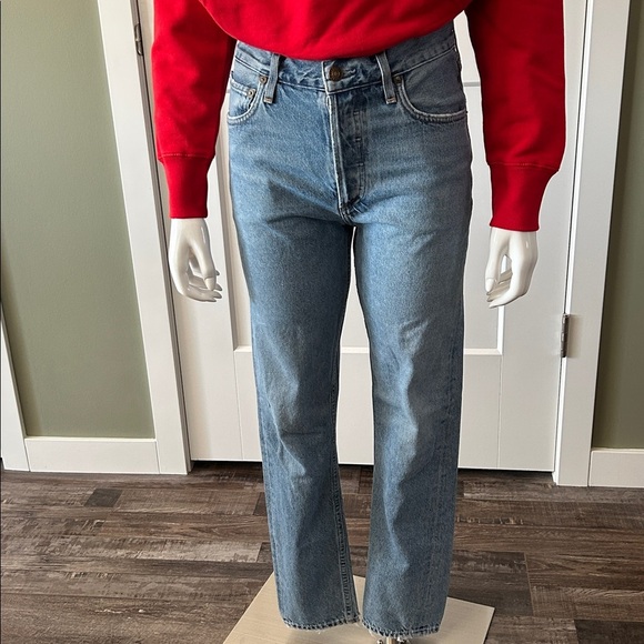 Talula x Agolde High Rise Tapered Jeans - Picture 4 of 12